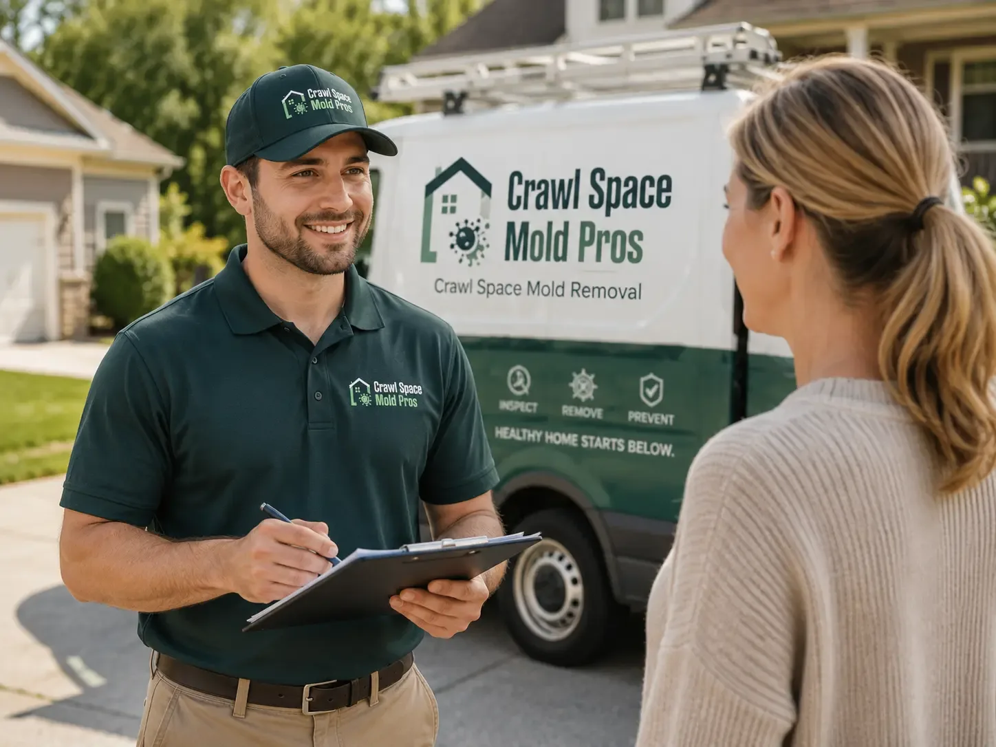 Crawl Space Mold Removal Lineville, IA FAQs